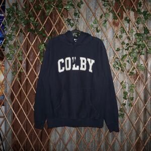 Medium - Vintage Y2K Colby university embroider arc hoodie